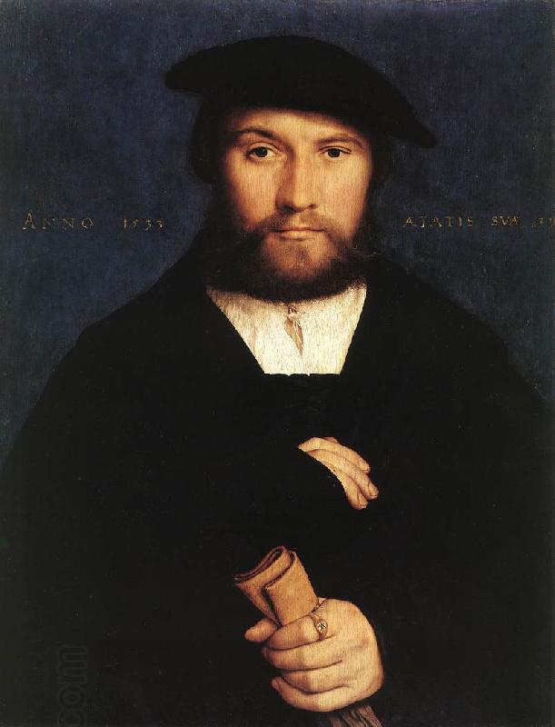 HOLBEIN, Hans the Younger Portrait of a Member of the Wedigh Family sf China oil painting art
